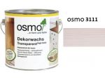 OSMO 3111 Wosk Olejny Dekoracyjny Lazurowy Biały